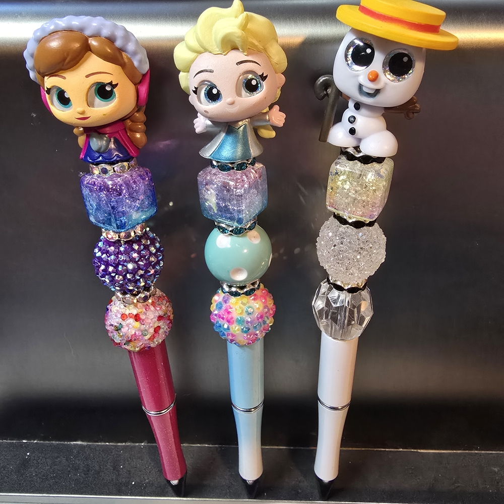Disney Frozen Doorables Beaded Pen Set
